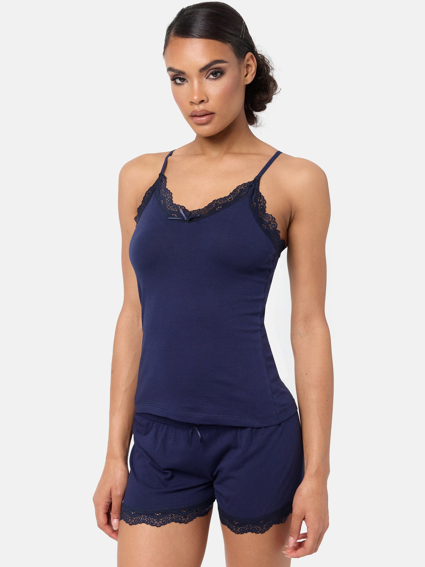 Ensemble de nuit pour femme Tazzio, maillot de corps et culotte F908