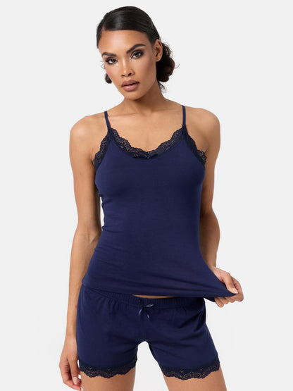 Ensemble de nuit pour femme Tazzio, maillot de corps et culotte F908