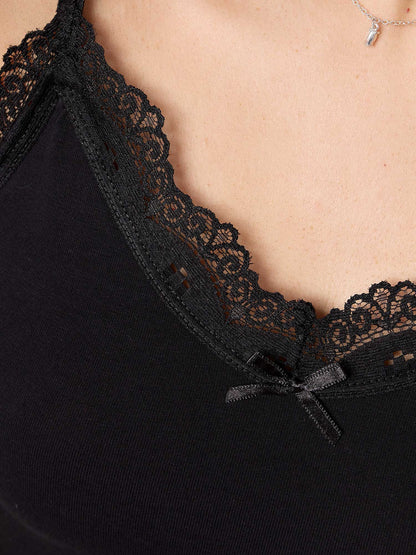 Ensemble de nuit pour femme Tazzio, maillot de corps et culotte F908