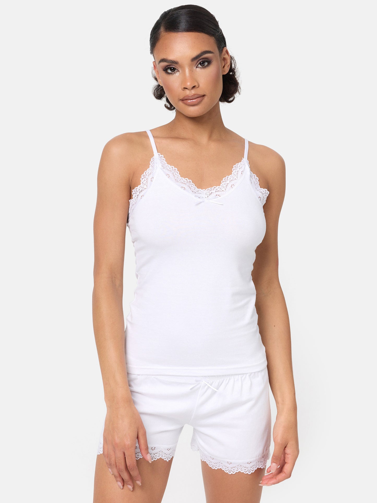 Ensemble de nuit pour femme Tazzio, maillot de corps et culotte F908