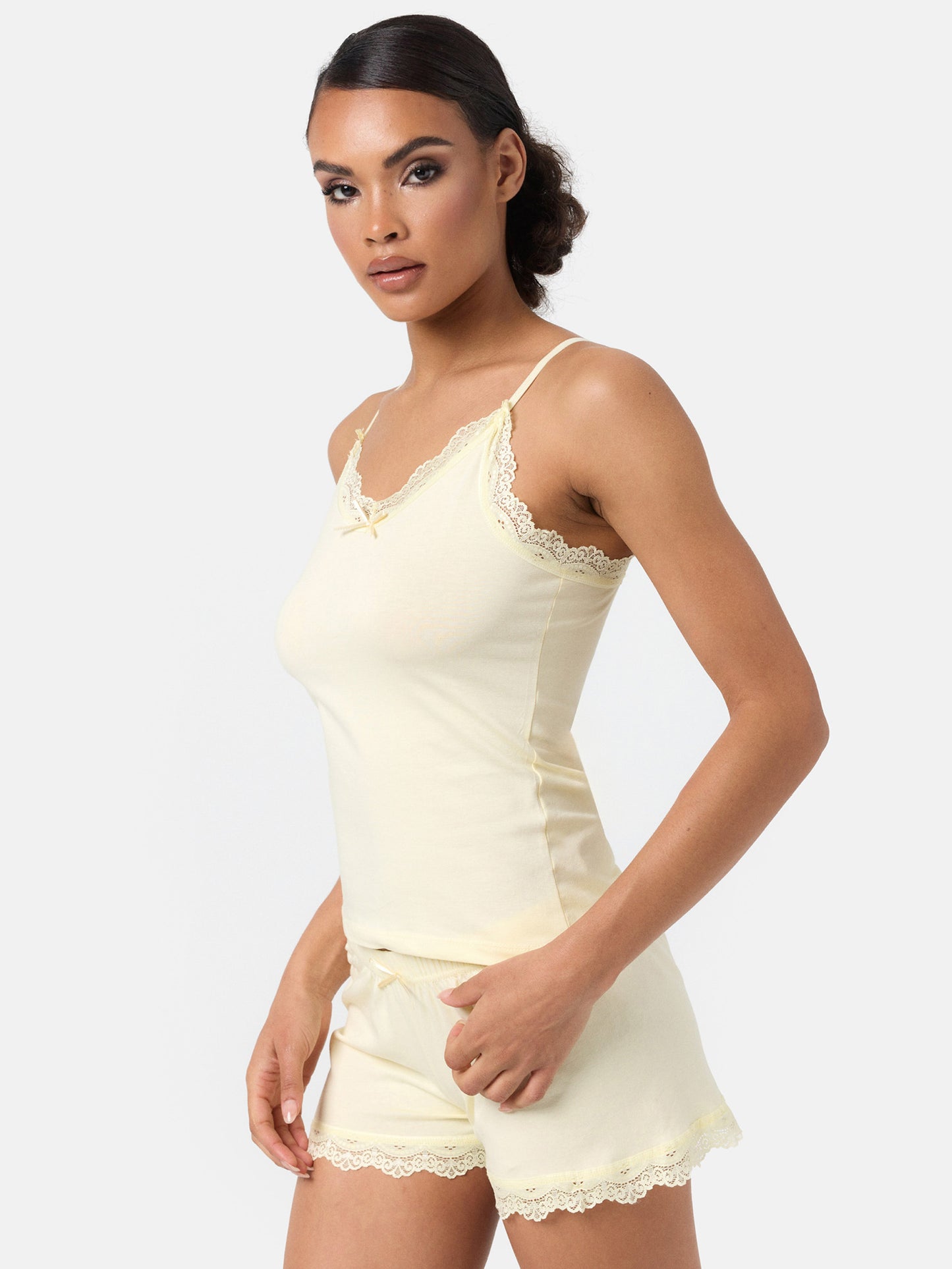 Ensemble de nuit pour femme Tazzio, maillot de corps et culotte F908