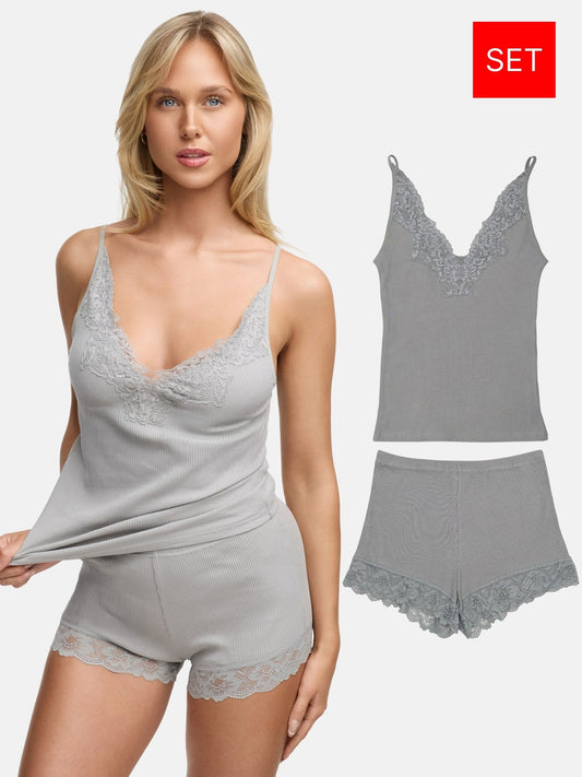 Tazzio Damen Nachtwäsche-Set F909