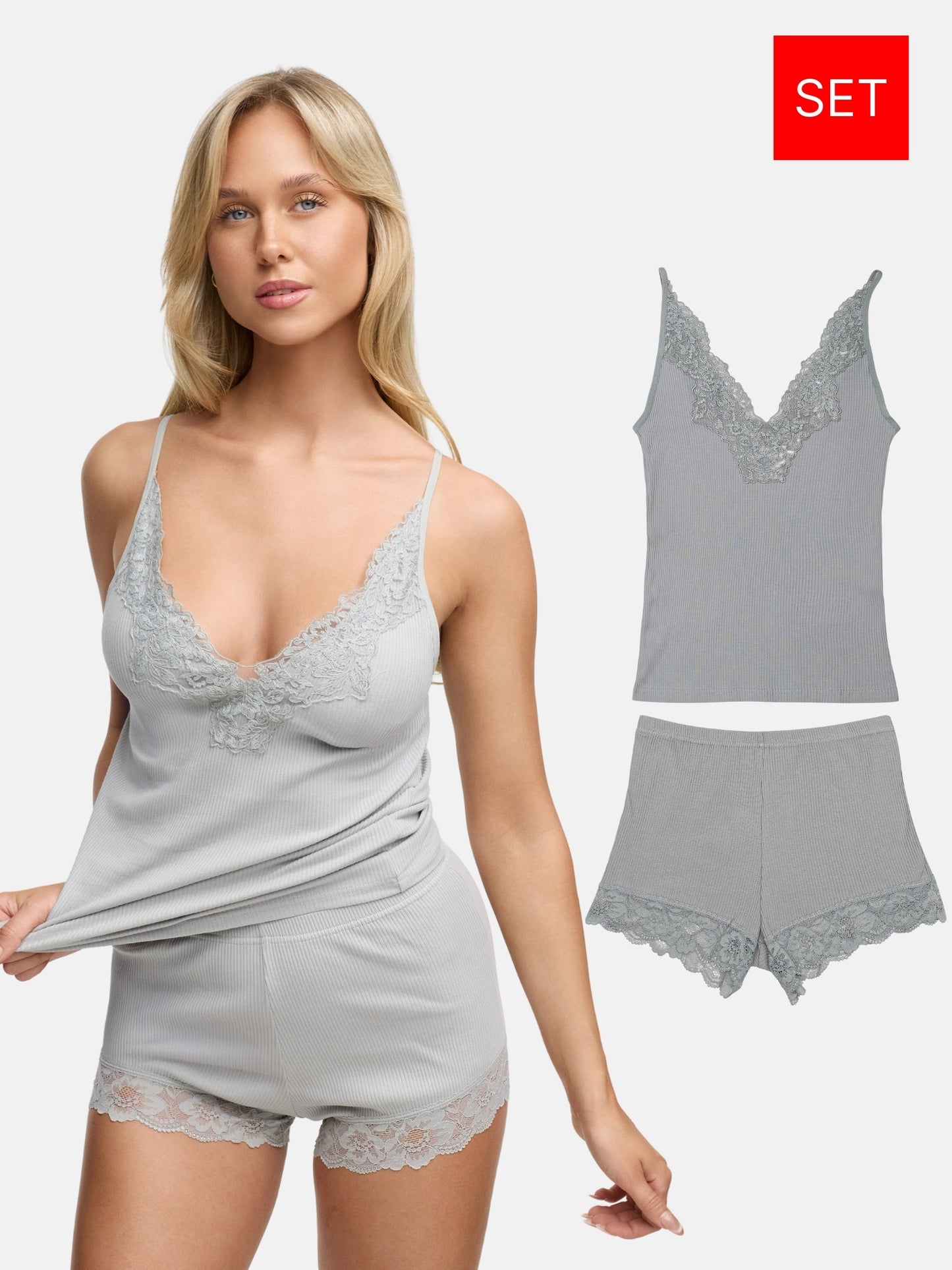 Tazzio Damen Nachtwäsche-Set F909