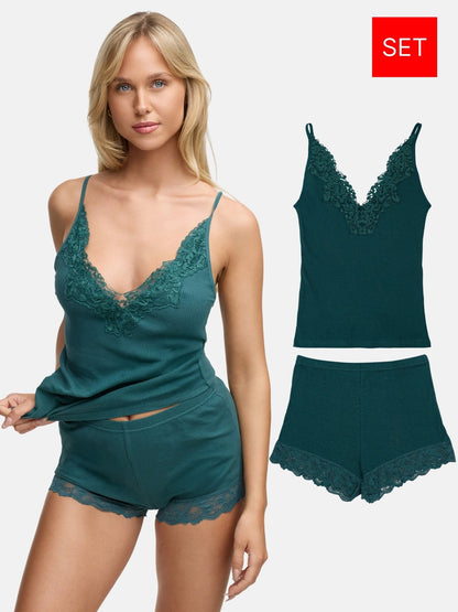 Tazzio Damen Nachtwäsche-Set F909