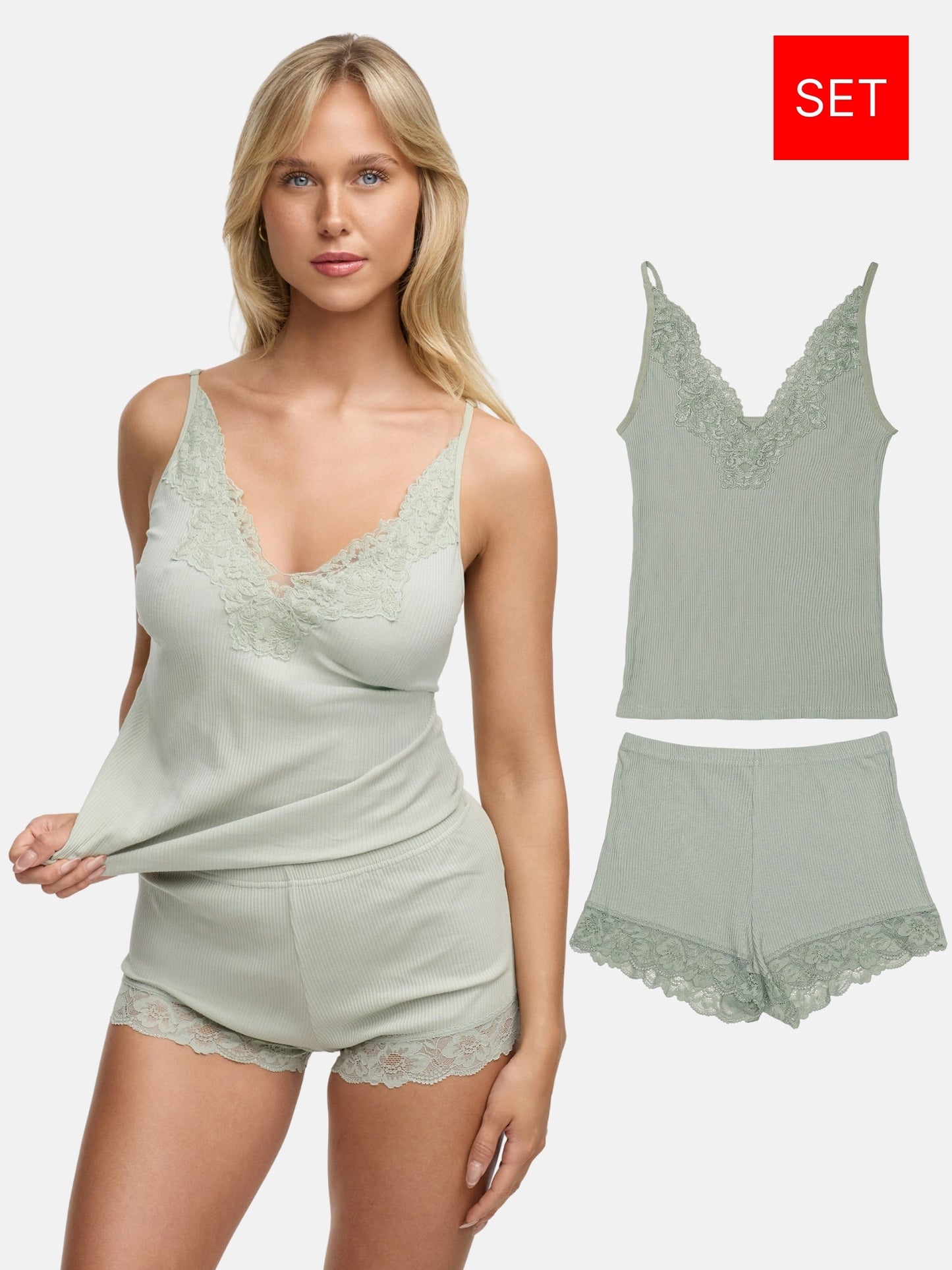 Tazzio Damen Nachtwäsche-Set F909