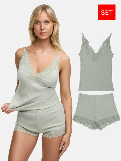Tazzio Damen Nachtwäsche-Set F909
