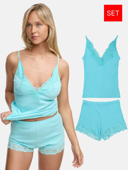Tazzio Damen Nachtwäsche-Set F909