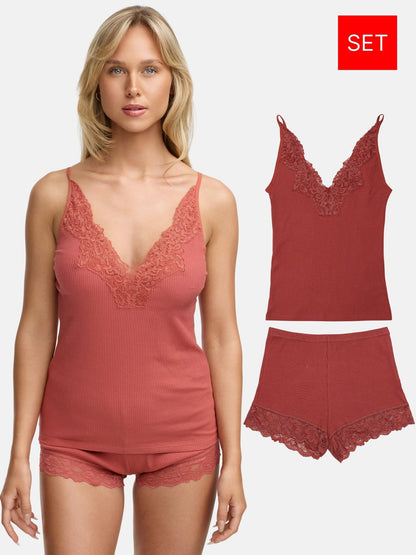 Tazzio Damen Nachtwäsche-Set F909