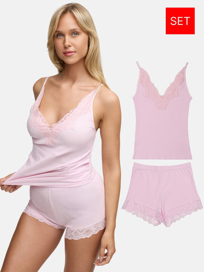 Tazzio Damen Nachtwäsche-Set F909