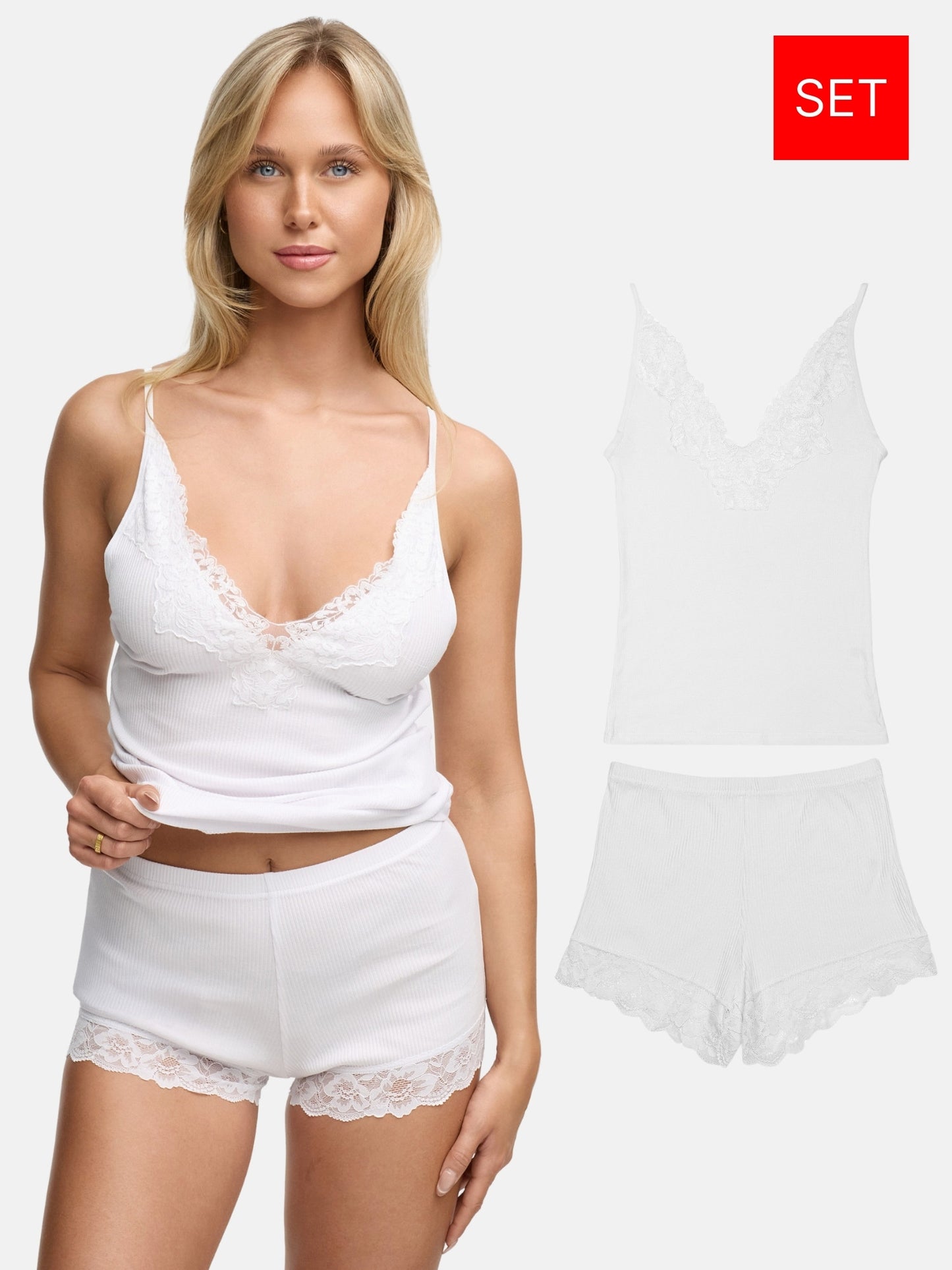 Tazzio Damen Nachtwäsche-Set F909