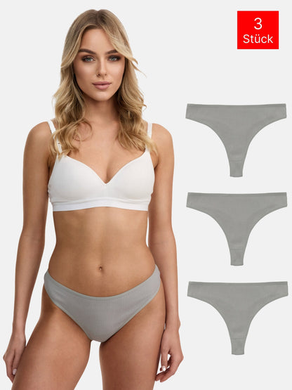 Tazzio Damen String 3er-Pack F933