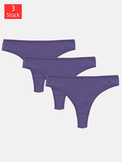Tazzio Damen String 3er-Pack F933
