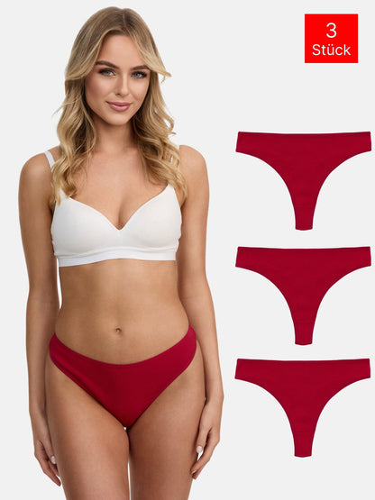 Tazzio Damen String 3er-Pack F933