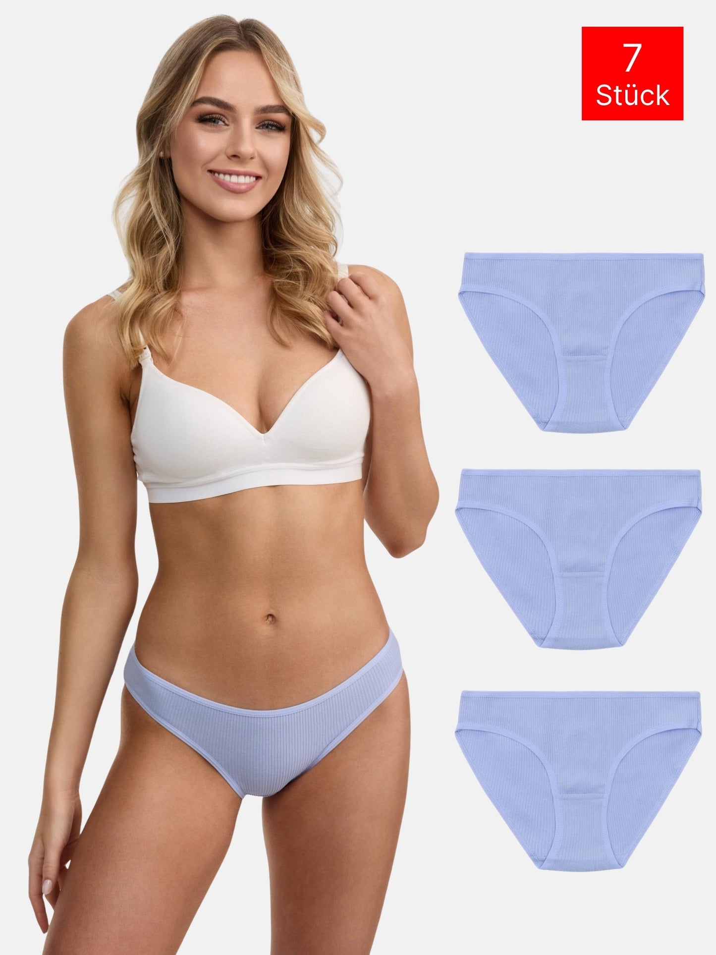 Tazzio Damen Slip 3er-Pack F941