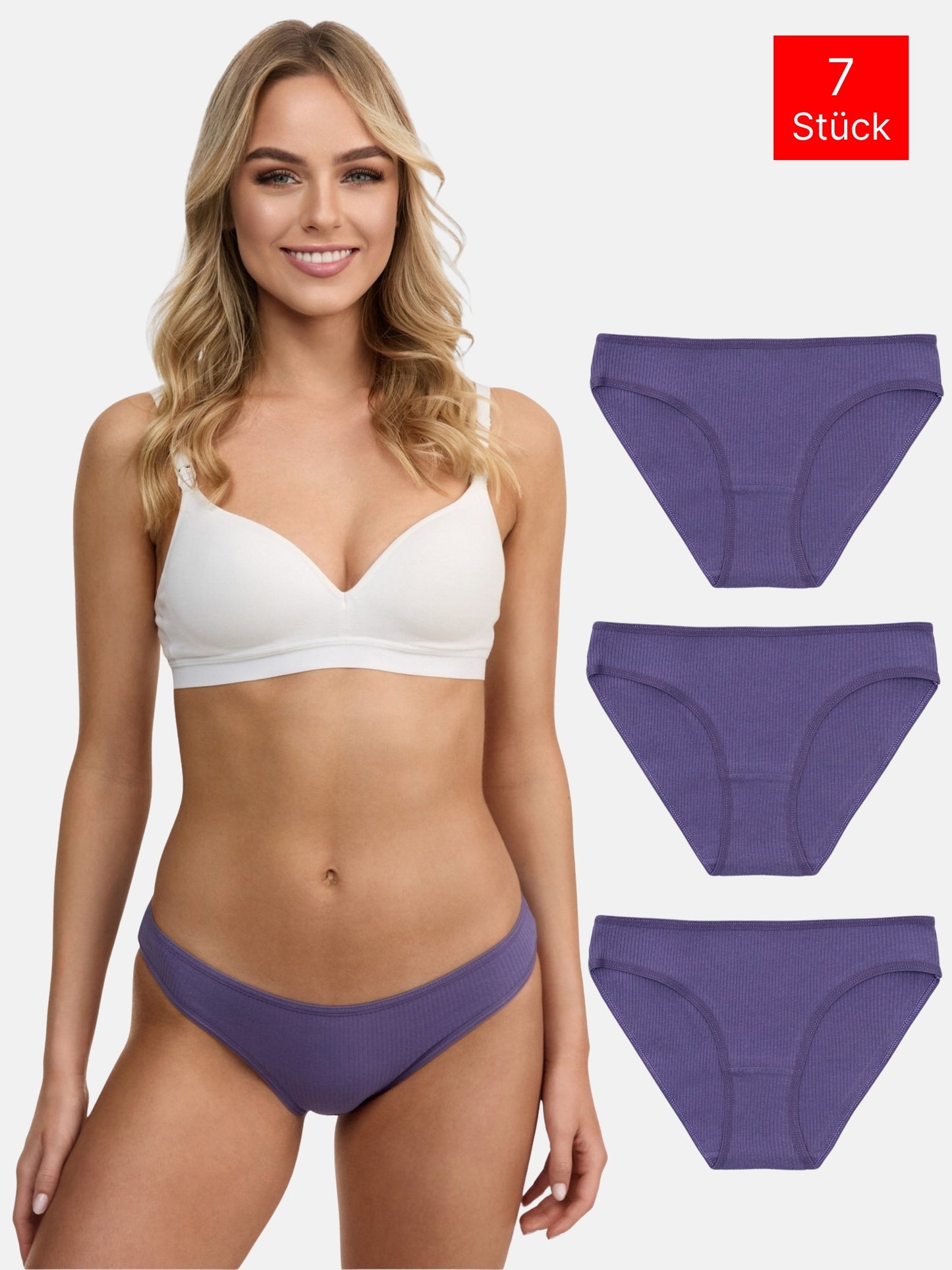 Tazzio Damen Slip 3er-Pack F941