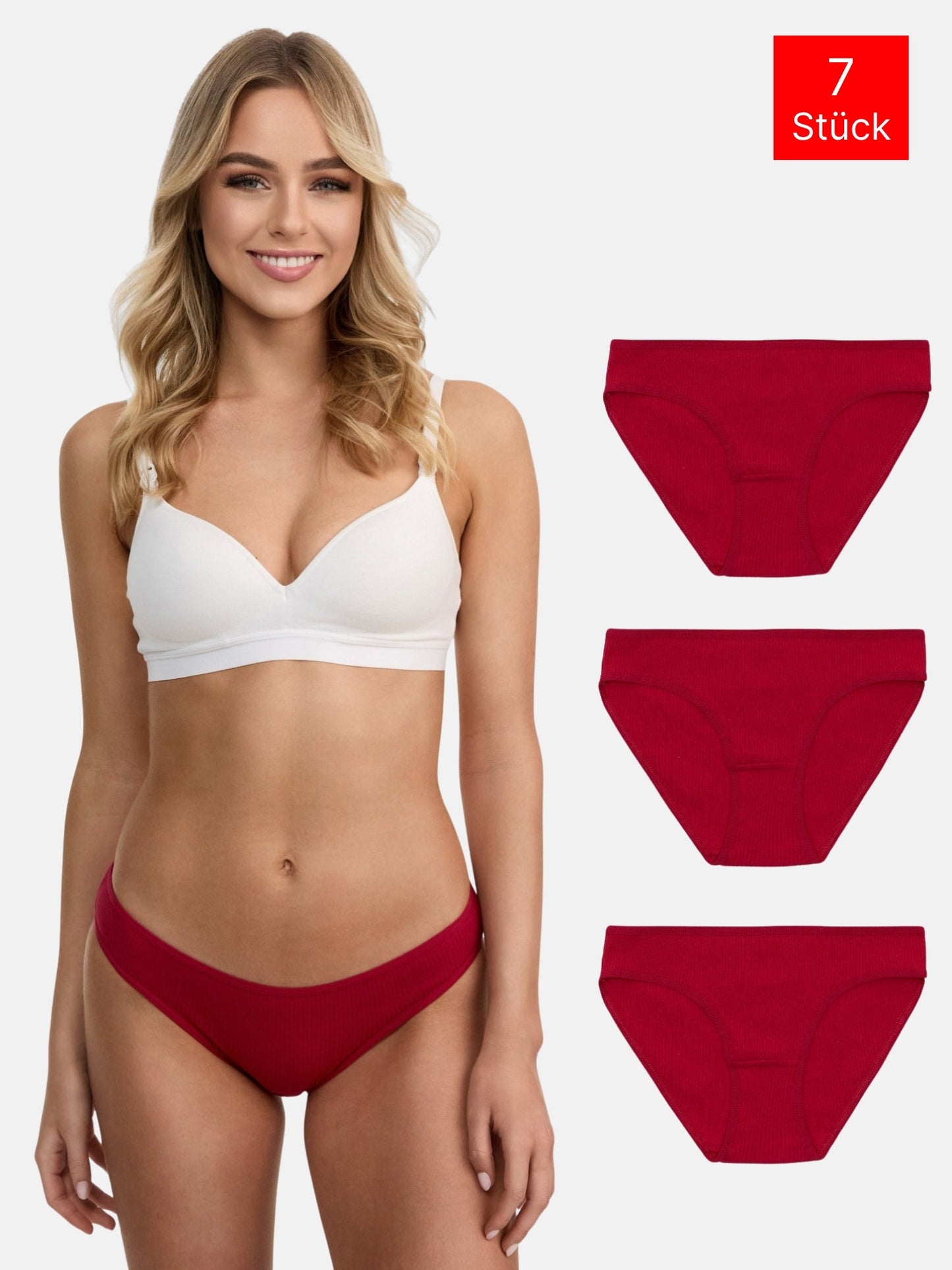 Tazzio Damen Slip 3er-Pack F941