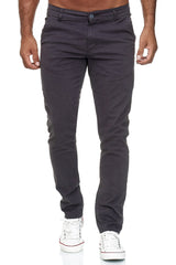 Tazzio Herren Chino Slim Fit 19530 Anthrazit