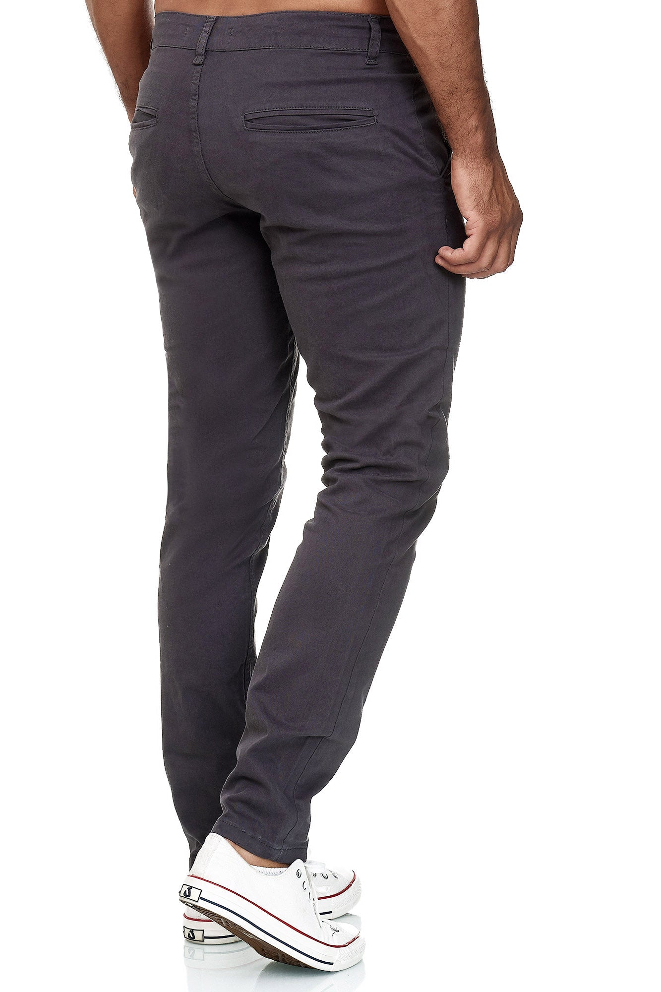 Tazzio Herren Chino Slim Fit 19530 Anthrazit