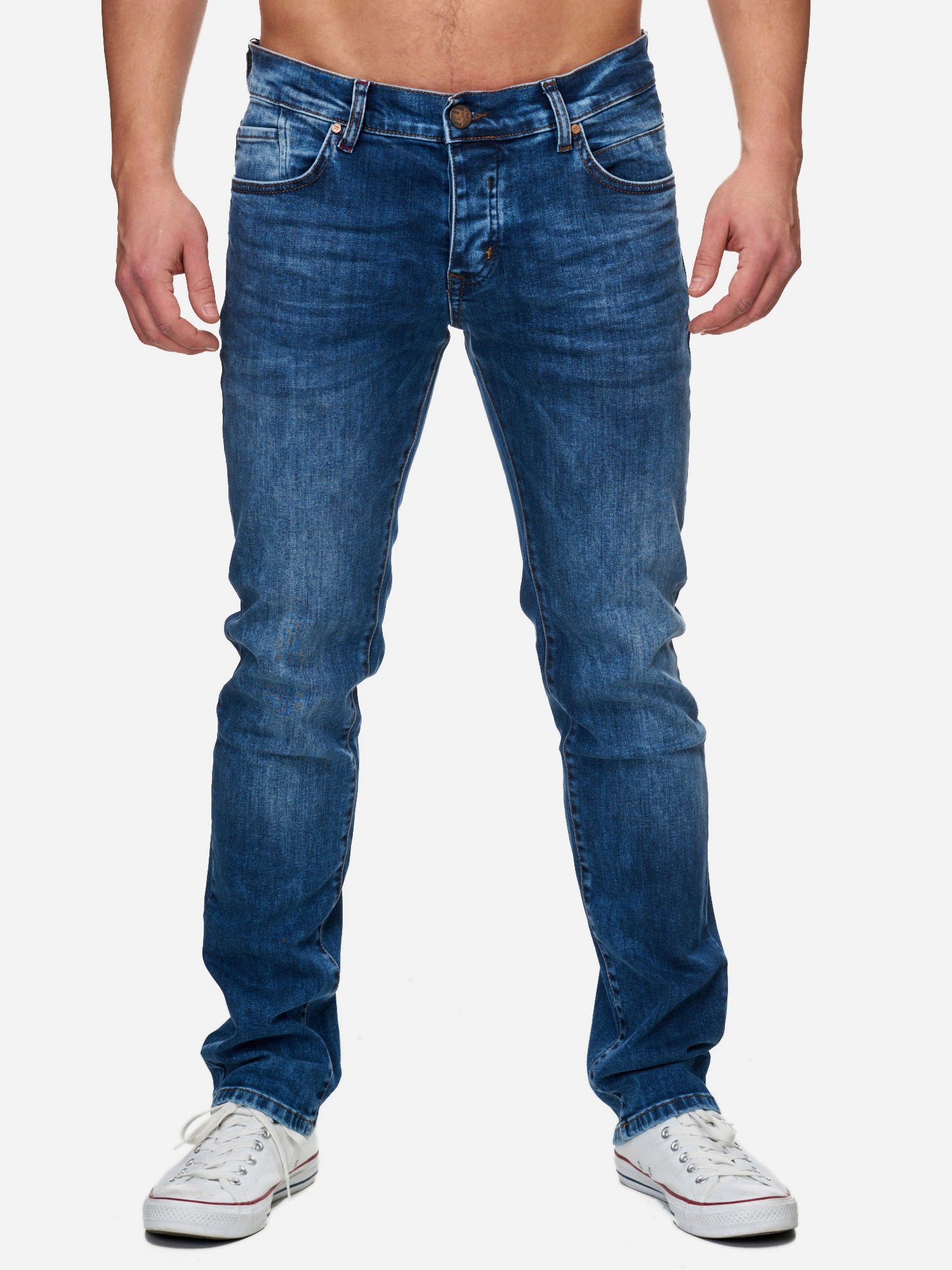 Tazzio Herren Jeans Slim Fit 16531