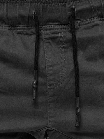 Tazzio Pantaloni cargo da uomo Jogger Chino Regular Fit Jeans 16610,  antracite., S 