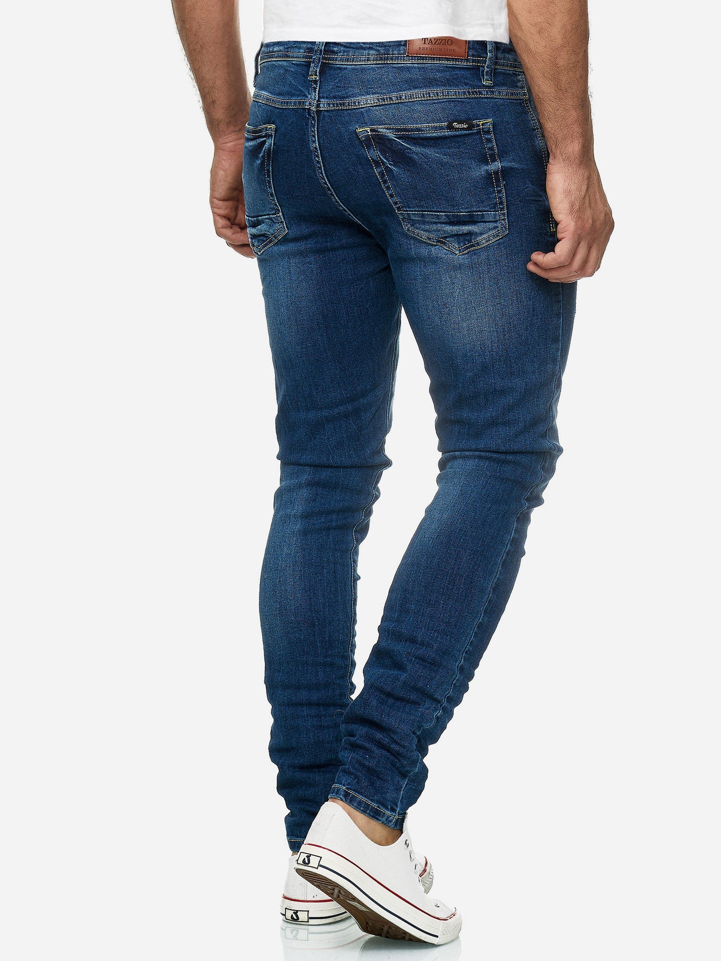 Tazzio Herren Jeans Skinny Fit 19534