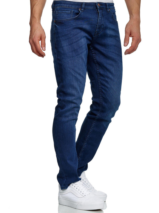 Tazzio Herren Jeans Regular Fit A106 Blau