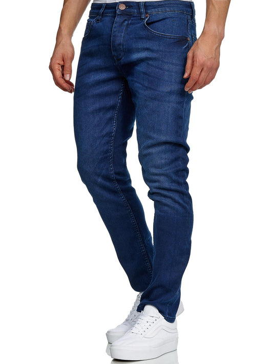 Tazzio Herren Jeans Regular Fit A106 Blau