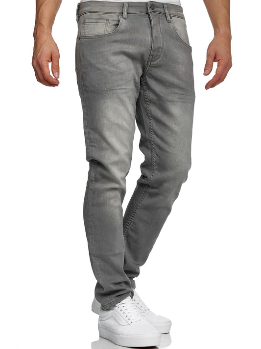 Tazzio Herren Jeans Regular Fit A106 Grau
