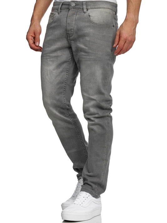 Tazzio Herren Jeans Regular Fit A106 Grau