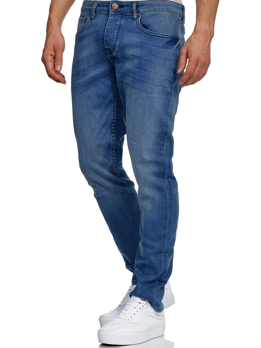 Tazzio Herren Jeans Regular Fit A106 Hellblau