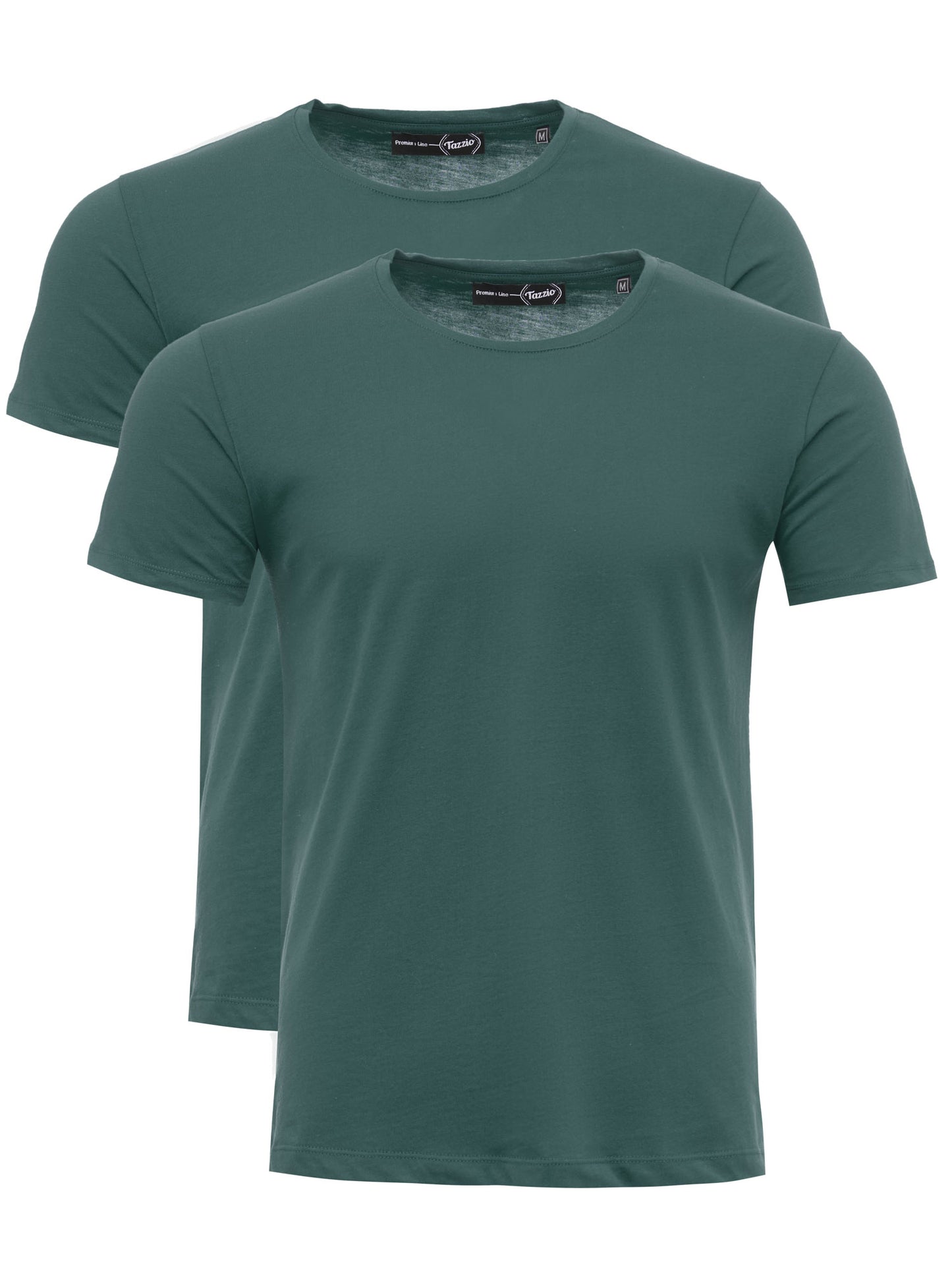 Tazzio Herren T-Shirt Rundhals 2er-Pack E100