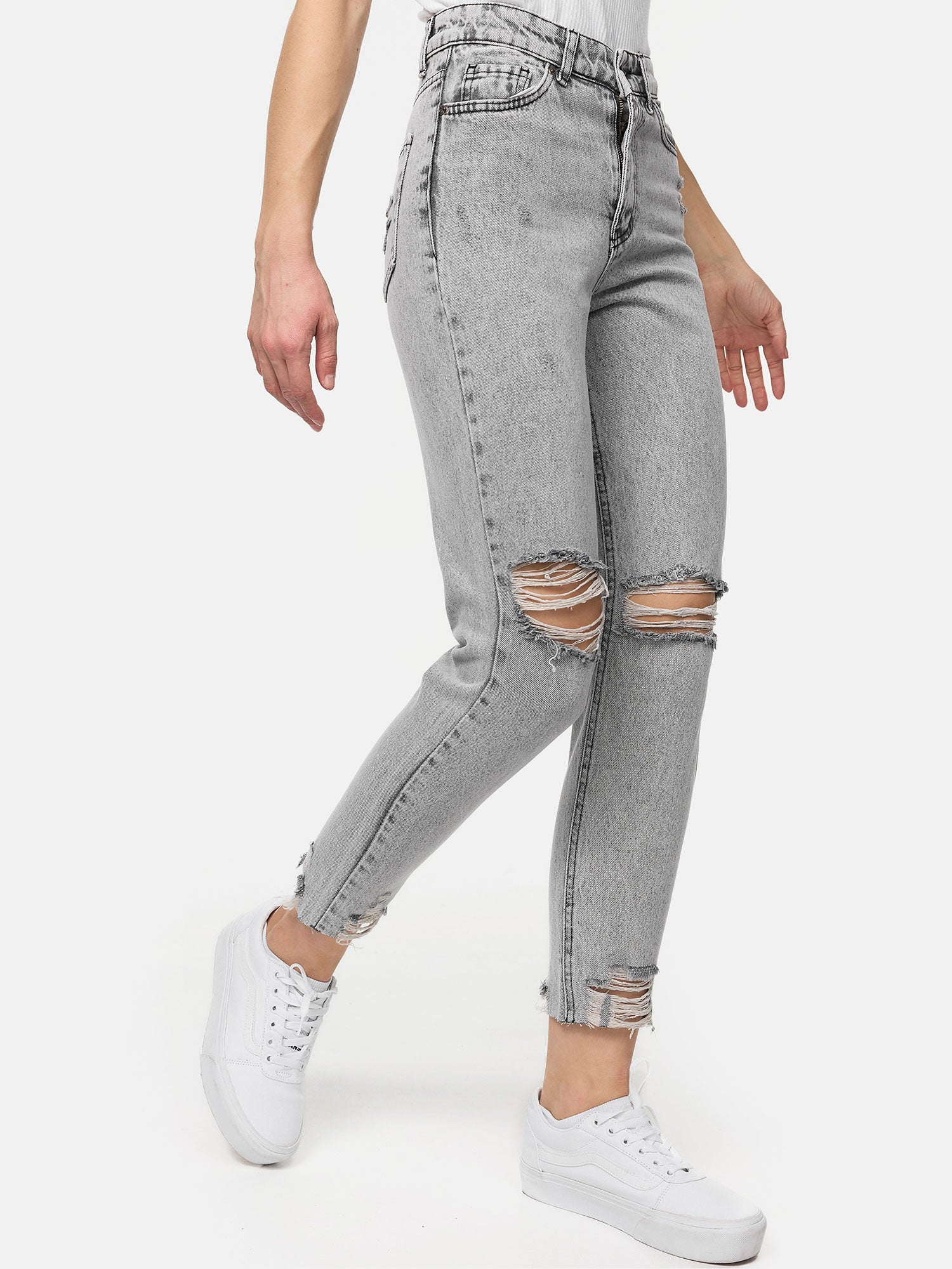 Tazzio Damen Mom Jeans F127