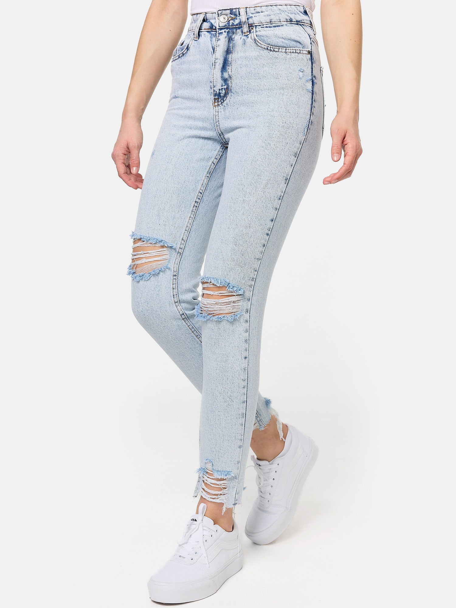 Tazzio Damen Mom Jeans F127